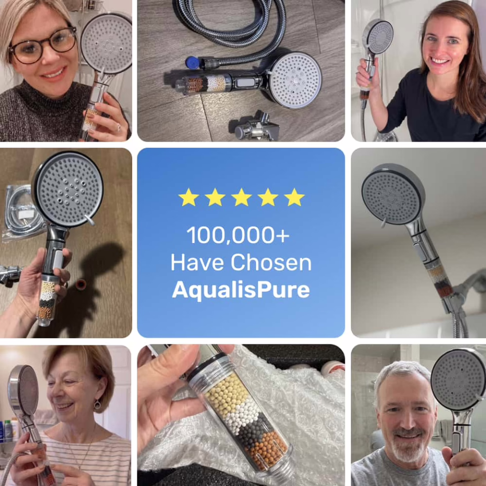 Photos sent in by AqualisPure customers